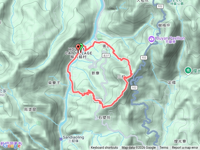 猴硐-金字碑-三貂嶺山-三貂大崙小O預覽圖
