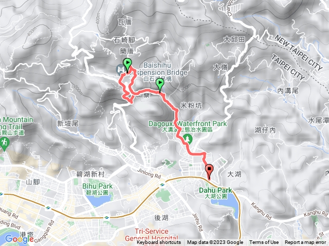 大湖公園～白石湖