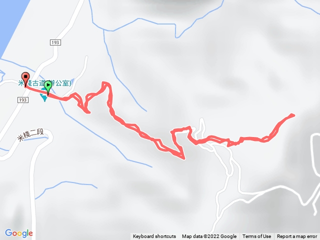 米棧古道 2100M觀景台來回