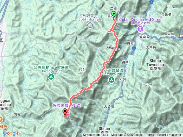 114/2/15-2獅潭天際線(三湖山/和興山/新石門山）=鳴鳳古道-南隘勇（南長城）古道-綠色古道-八達嶺（龍骨）古道-和興山步道-新田山步道-協雲宮櫻花步道預覽圖