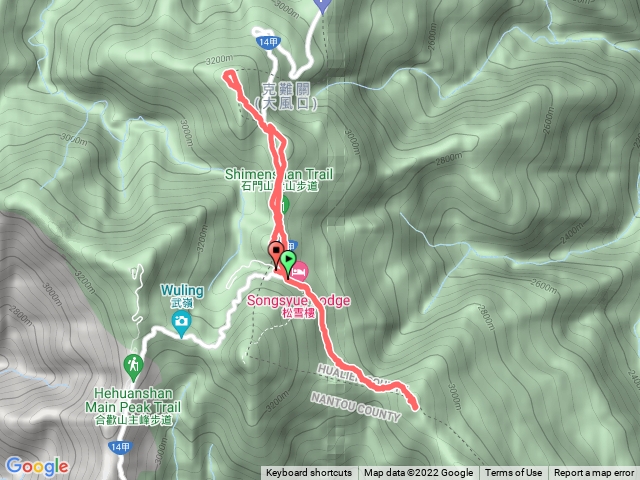 一日合歡另類群峰(小奇萊合歡尖哈哈山石門山及石門北山)