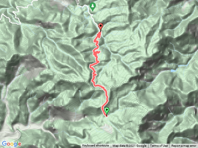 水漾森林下到仁亭登山口