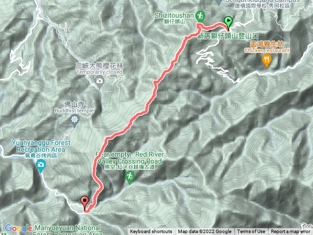 獅熊縱走,獅仔頭山、竹坑山、熊空山、蚋仔尖、火燒寮山,訪名樹