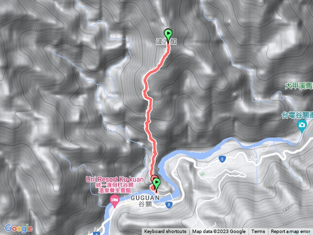 2021谷關七熊波津加山步道202312101355