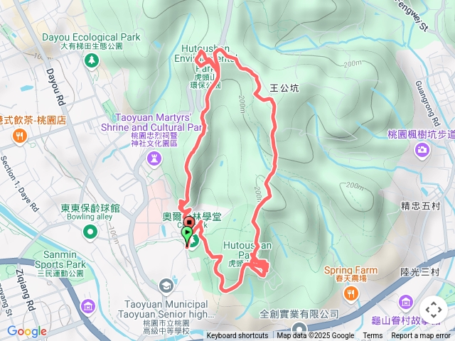2025-03-02晨間輕裝虎頭山健行