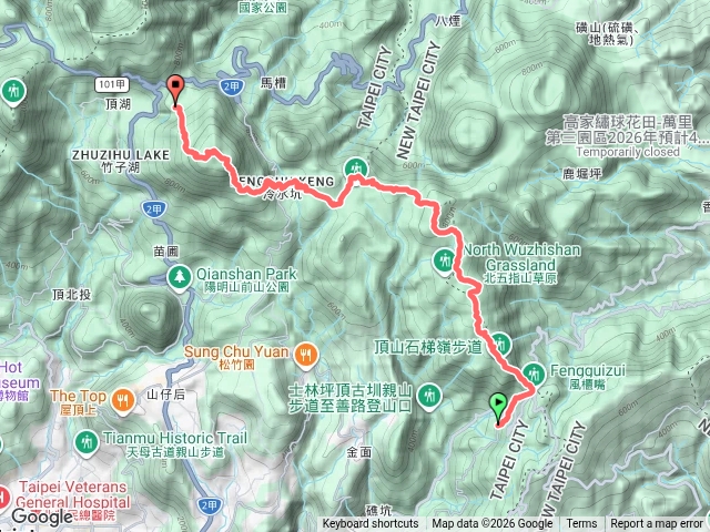 臺北大縱走第三段預覽圖