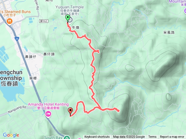赤牛嶺縱走大山母山出芙蓉山海林202501251027