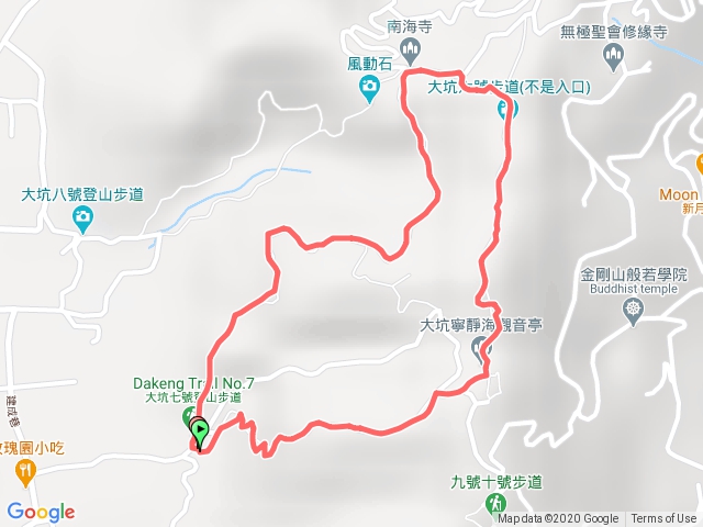 大坑步道6號上7號下