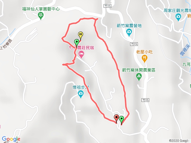 中坑步道、懷祖步道