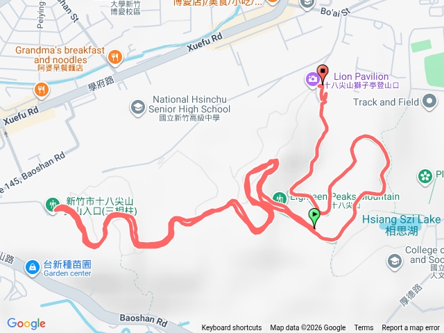 十八尖山步道預覽圖
