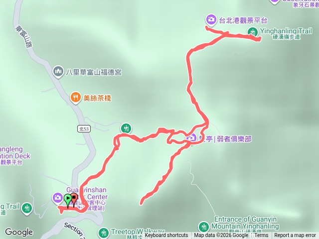 楓櫃斗湖步道預覽圖