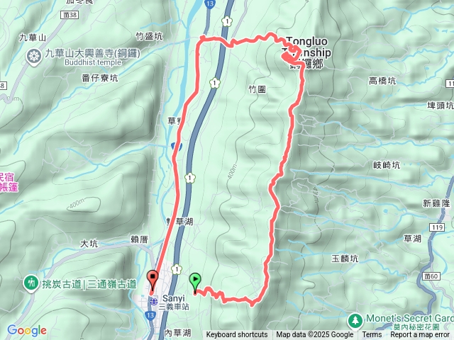 三員縱走（慈惠堂出）預覽圖