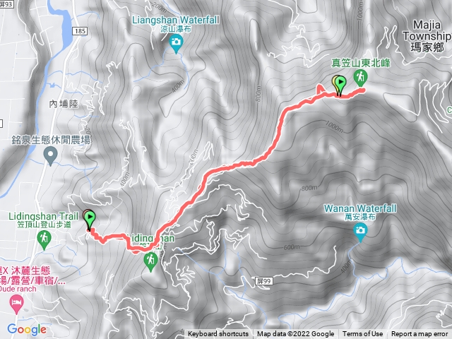 笠頂山真笠山