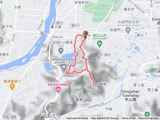 111.12.22 茅埔城古道 三清宮 梅花湖