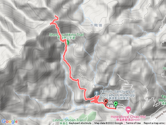 宜蘭礁溪聖母山莊步道
