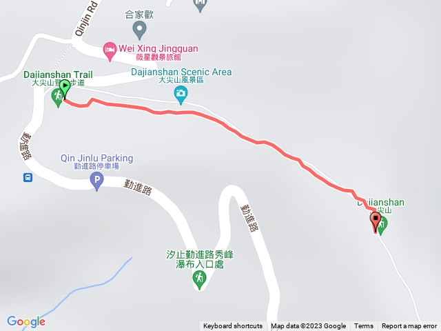 汐止大尖山 上山