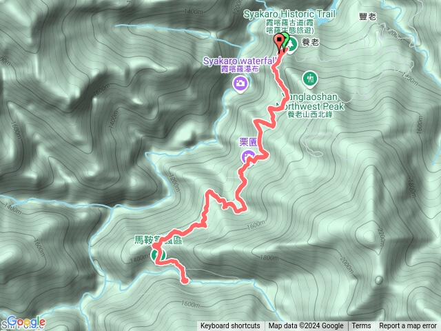 新竹霞喀羅步道_馬鞍