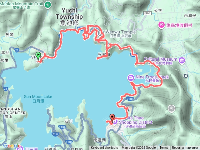 日月潭環湖1預覽圖