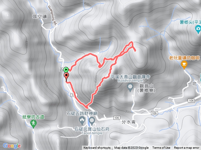 2023刀石崙-石底觀音山O型