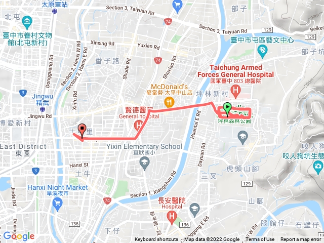 坪林公園健走
