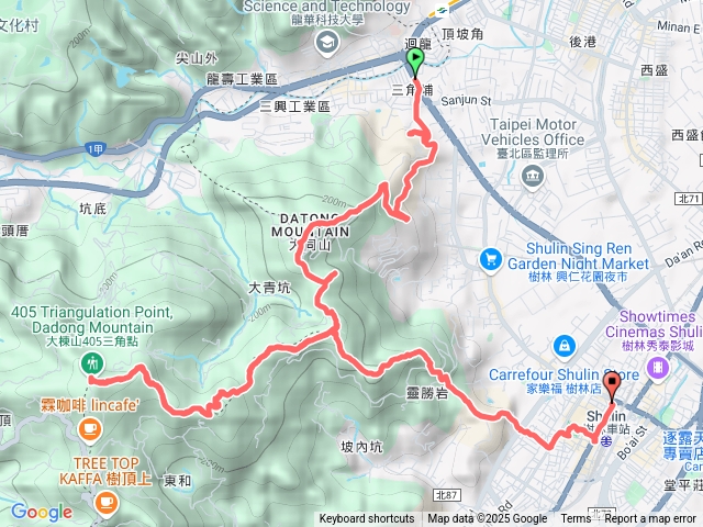 迴龍～青龍嶺～大棟山～南寮福德宮