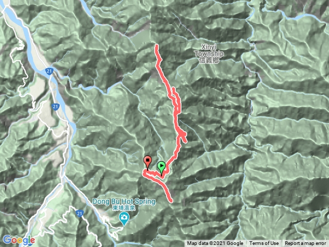 郡大林道之清水山、金子山、郡大山三日行