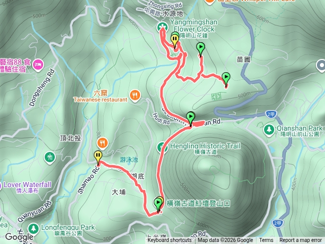 20260830陽明山二停 湖山秘境  花鐘 小隱潭  橫嶺古道  紅壇  半嶺步道 紗帽橋預覽圖