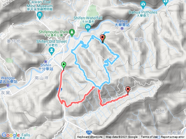 平溪番坑山石龜將軍千階嶺步道