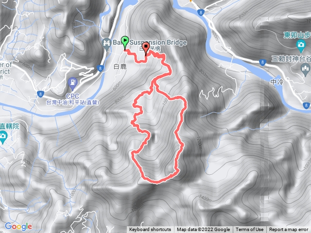 谷關七雄-白毛山