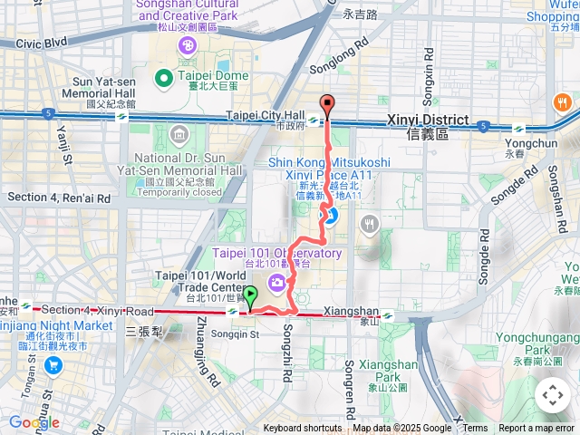4/25信義商圈步道-1