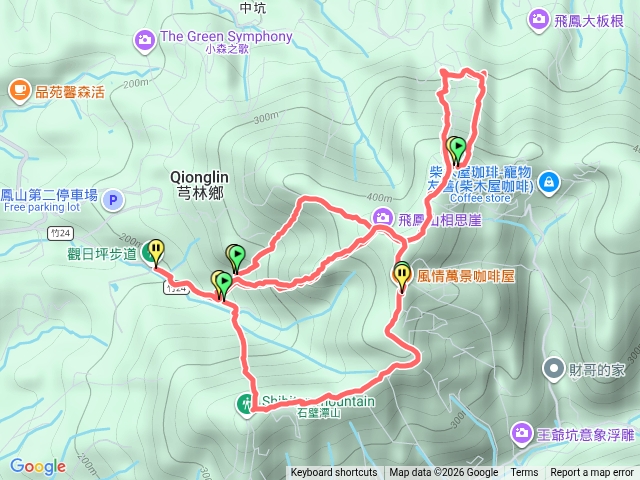 飛鳳北線上+瘦稜下×2
流籠上×2
18下南線上接18下登出預覽圖