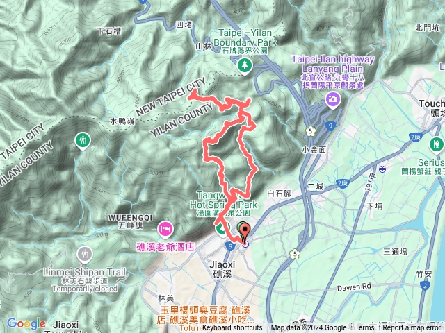 清修宮上鵲子山順訪後湖子山下跑馬古道O繞預覽圖