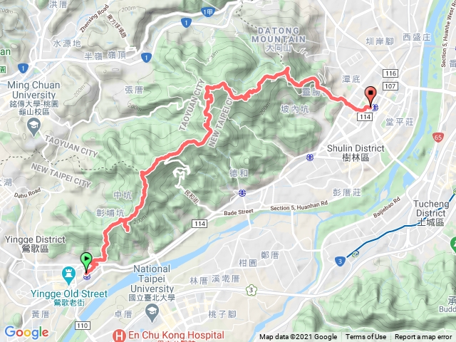 2021.03.14鶯歌樹林縱走