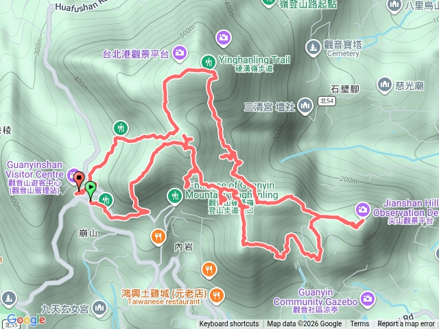 觀音山繞一周預覽圖