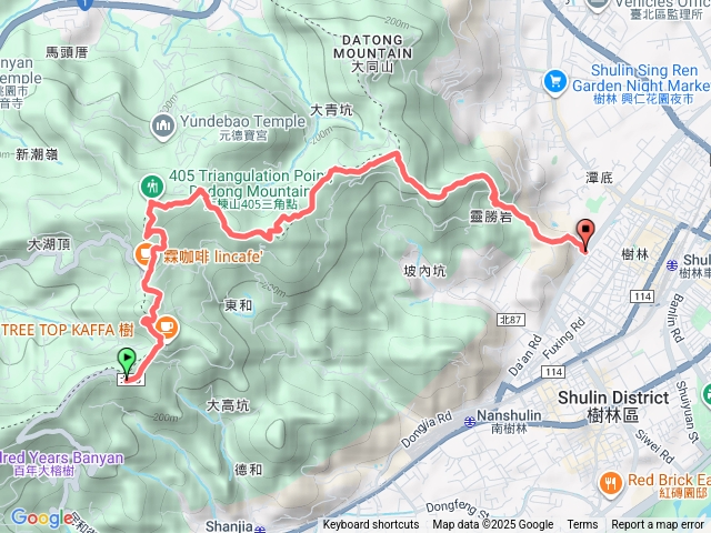 2025微笑山線大縱走尋寶集章任務微笑山線：【大棟山系】405高地段20250816133613