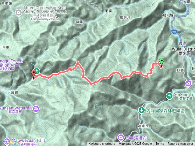 2025 D1011 美鹿山→ 拔刀爾山 下 熊空