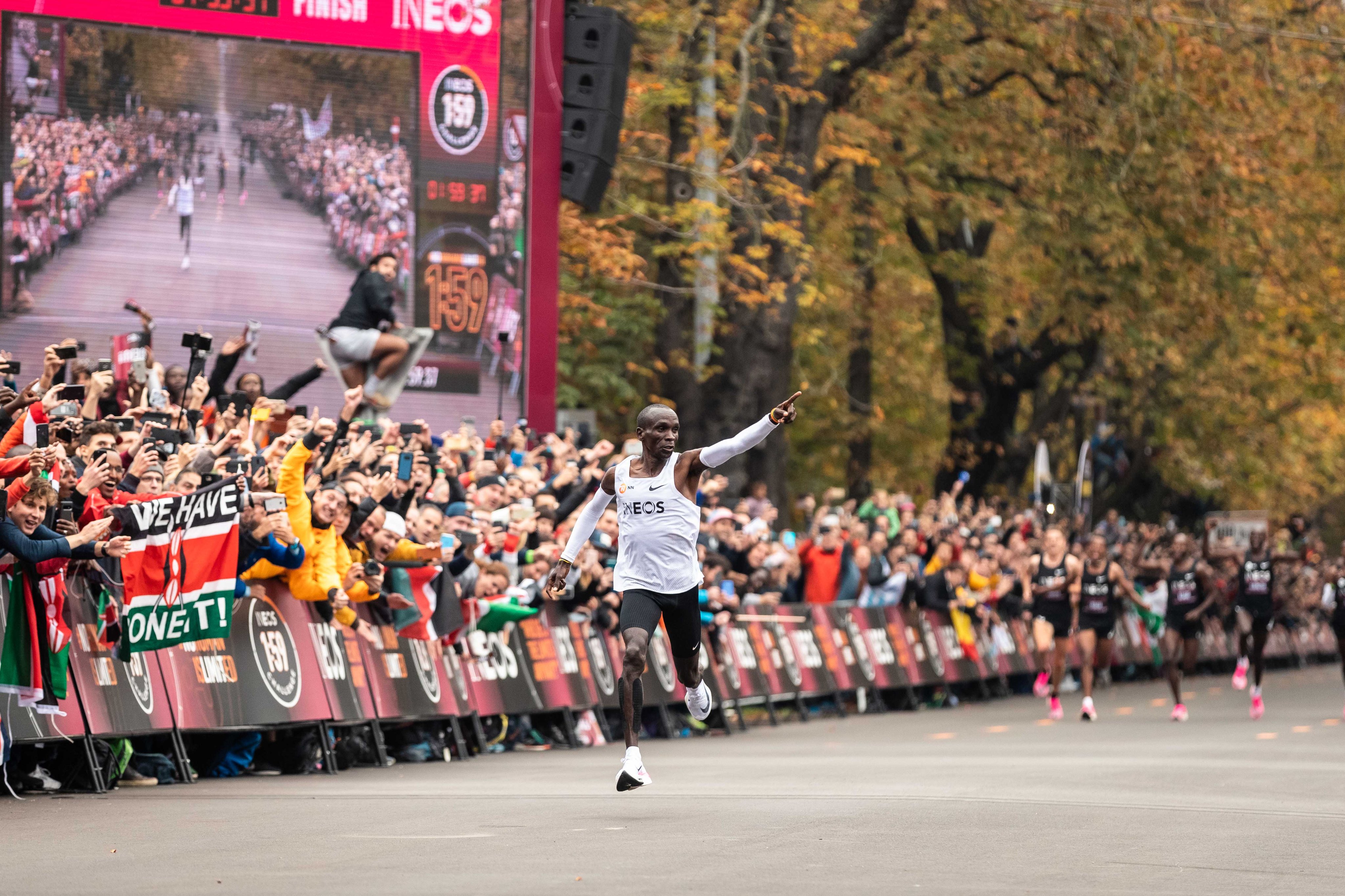 【話題】Kipchoge 向年輕的運動員呼籲:「成功不僅止於金錢!」