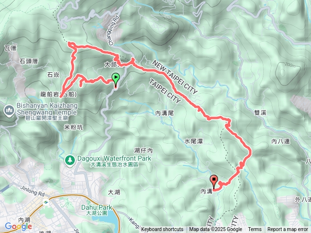 內湖十二連峰出翠湖 ( 龍鷹縱走 )預覽圖