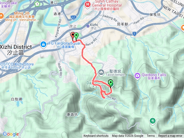 午後大尖山步道散步預覽圖
