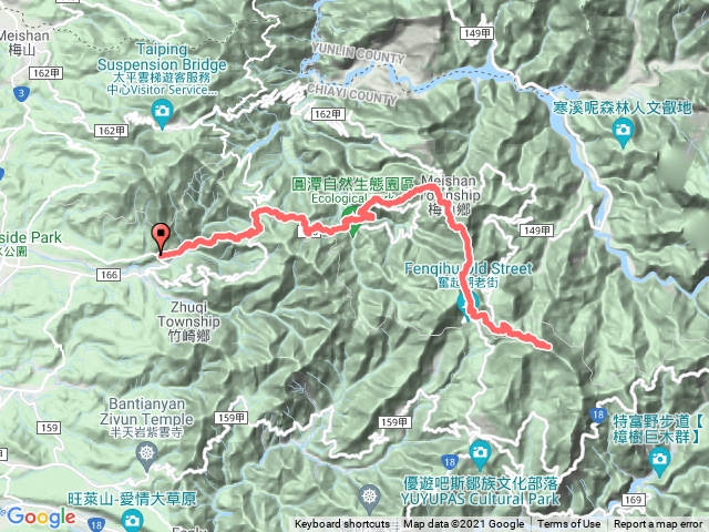 阿拔泉真武廟單攻大凍山(小百岳)2021年11月21日