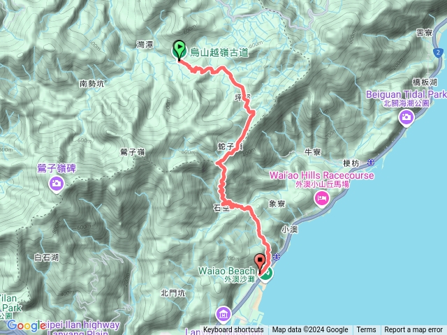 烏山越嶺古道坪溪古道石空古道預覽圖