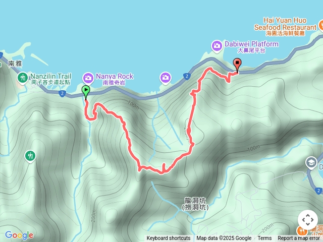 石梯坑上8.5稜-門牙岩-83.1k下