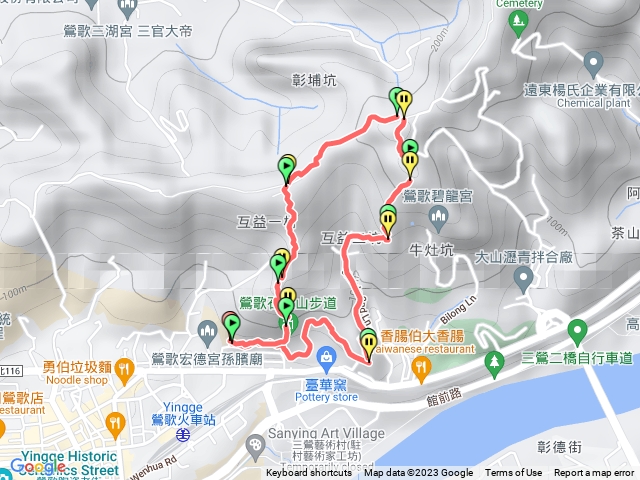 鶯歌孫龍步道牛灶坑山