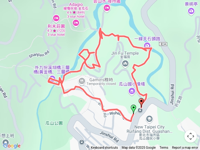 瓜山國小、三層橋、摸乳巷、瓜山國小