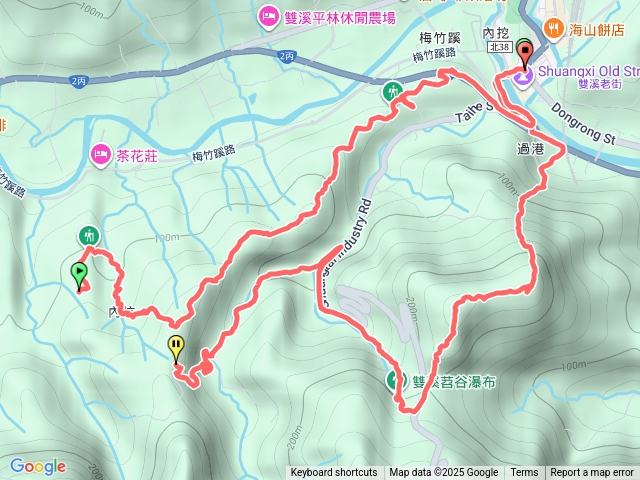 雙溪逸仙山／麻竹坑山／梅竹蹊山20250917