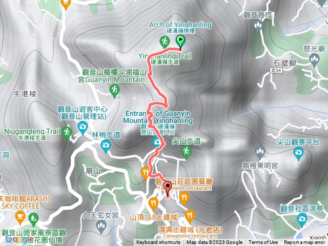 新北－臺灣百大必訪步道硬漢嶺步道(觀音山)202301021141