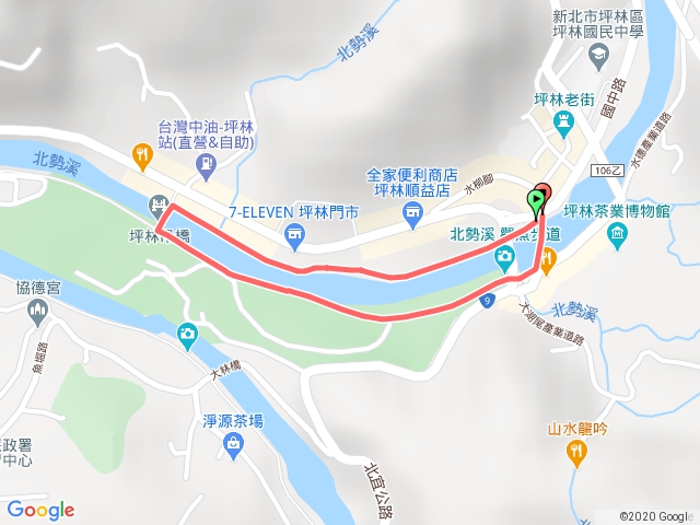 北勢溪水岸(觀魚)步道