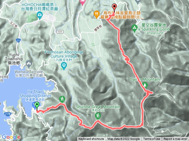 1101128 水社大山，大尖山，過坑山