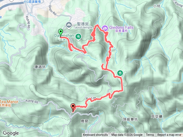秀峰瀑布+大尖山瀑布+茄苳瀑布+和尚頭山+四分尾山預覽圖