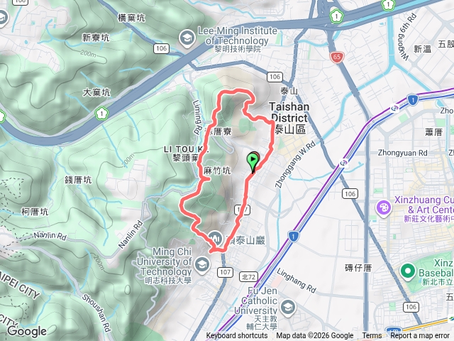 泰山巖.瓊仔湖山.尖棟山.山腳頂山